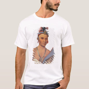 Camiseta Keesheswa o "el Sun", un jefe del Fox