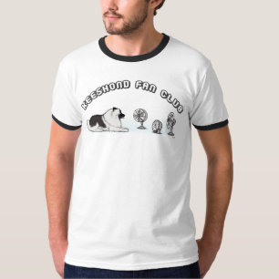 Camiseta Keeshond Fan Club  Perro de caricatura Guay Keesie