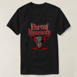 Camiseta Keffiyeh del Triángulo Rojo invertido