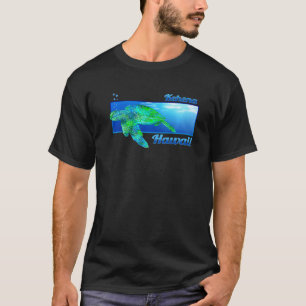 Camiseta Kehena Hawaii Swimming Honu