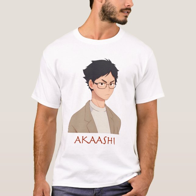 Camiseta Keiji Akaashi (Anverso)