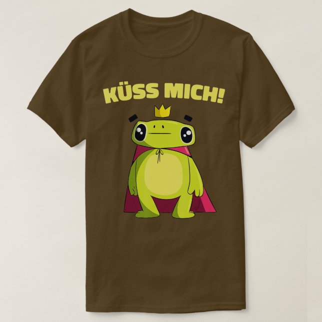 Camiseta Kein Prinz nur ein Frog Funny Single Flirt Outfit (Diseño del anverso)