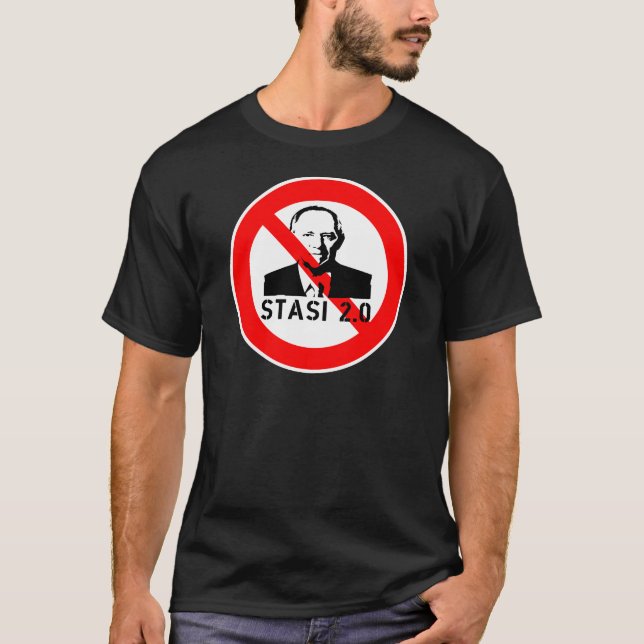 Camiseta Keine Stasi 2,0 (Anverso)