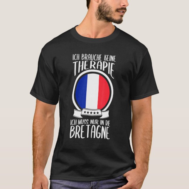 Camiseta Keine Therapie Ich Muss Nur En La Muerte De La Fra (Anverso)
