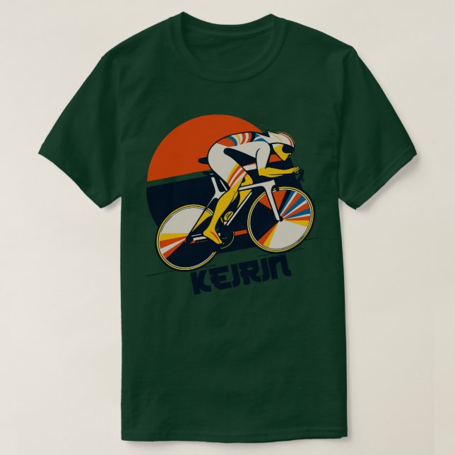 Camiseta keirin ciclismo 1 (Diseño del anverso)