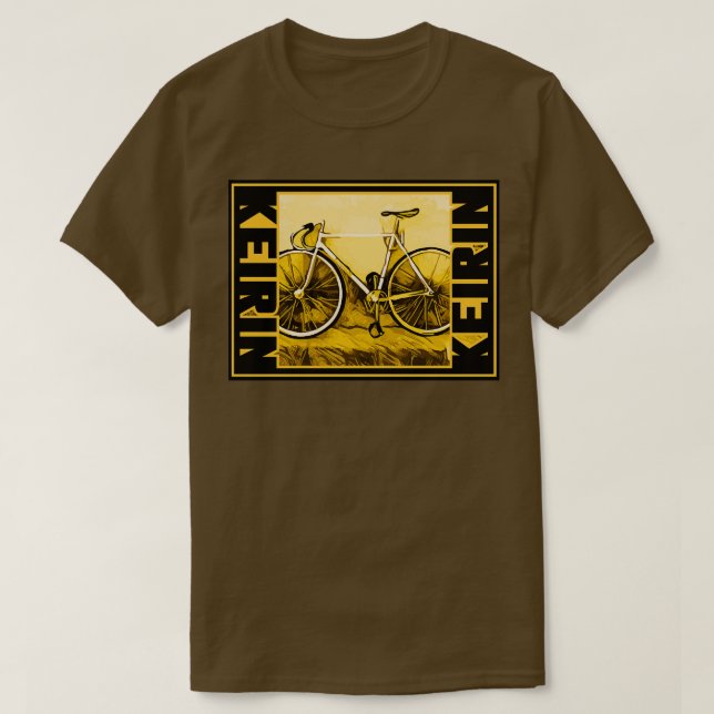 Camiseta Keirin Race Bike Road Ciclismo (Diseño del anverso)