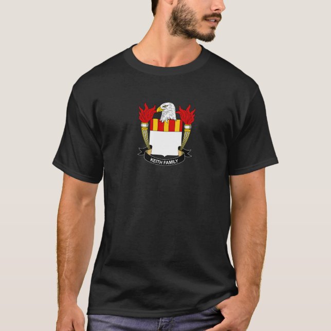 Camiseta Keith Coat Of Arms Crest (Anverso)