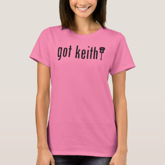 Camiseta ¿Keith conseguido?