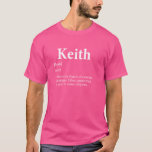 Camiseta Keith God Meme Definition Funny Name Birthday Keit<br><div class="desc">Keith God Meme Definition Funny Name Birthday Keith Pride</div>