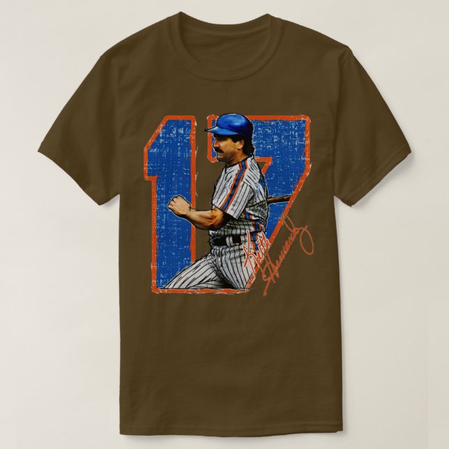 Camiseta Keith Hernandez New York M Game (Diseño del anverso)