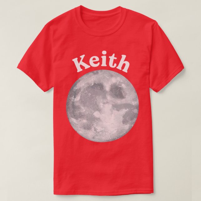 Camiseta Keith Moon (Diseño del anverso)