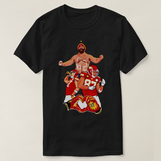 Camiseta Kelce hermano Travis KELCE xkelce TShirt (Diseño del anverso)