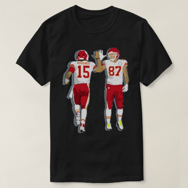 Camiseta Kelce y Mahomes (Diseño del anverso)