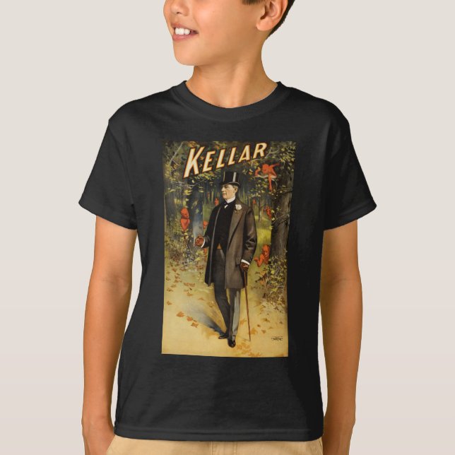 Camiseta Kellar en las maderas con los demonios (Anverso)