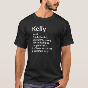 Camiseta KELLY Definition Personalized Name Funny Navidades