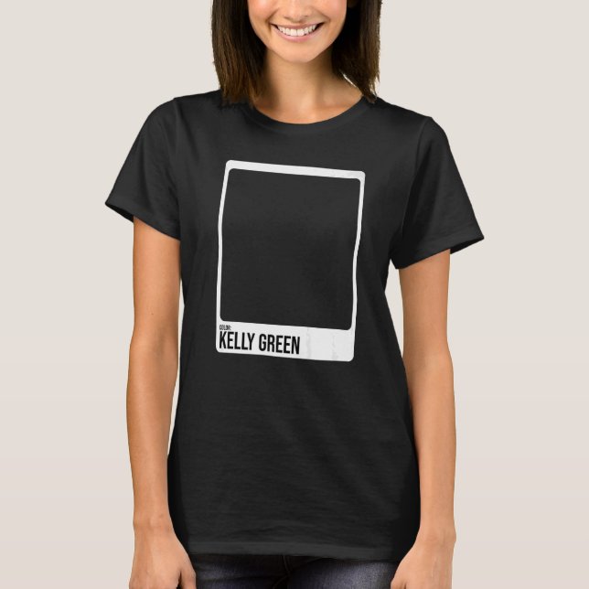 Camiseta Kelly Green Paint Swatts Costume Family Group Ha (Anverso)