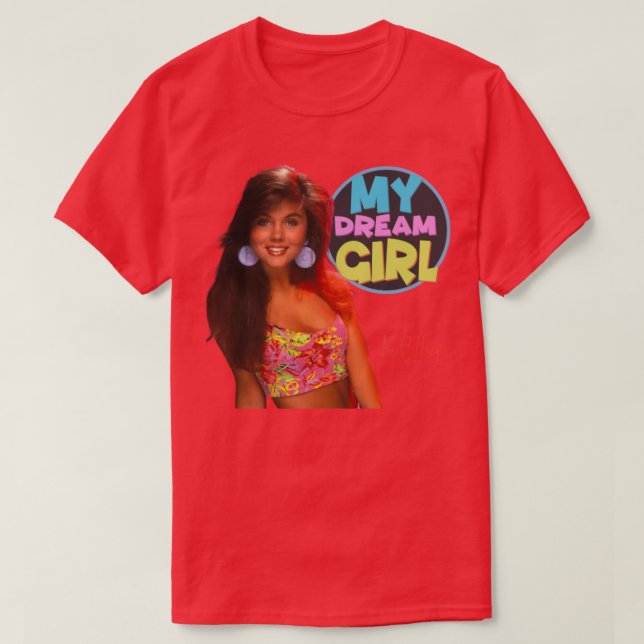 Camiseta Kelly Kapowski es mi Chica soñado XOXO (Diseño del anverso)