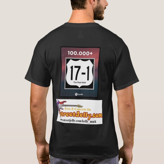 Camiseta Kelly Mark Live T-Shirt (Reverso)