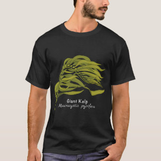 Camiseta Kelp Gigante - Macrocystis Pyrifera (Con Nombre)