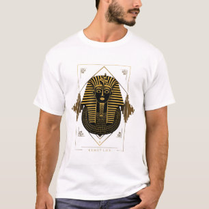 Camiseta Kemet Lux Lujo Minimalista Egipcio Real