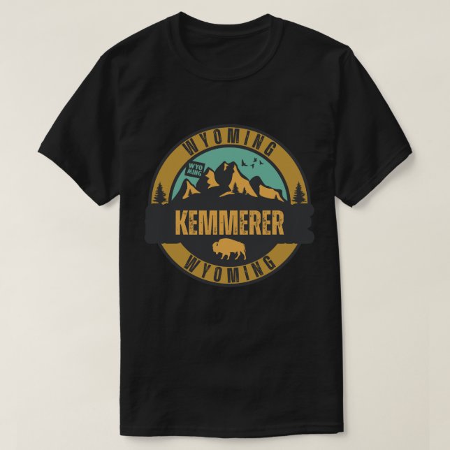 Camiseta Kemmerer, Wyoming (Diseño del anverso)