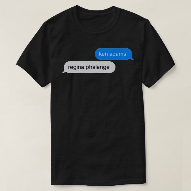 Camiseta ken adams and regina phalange  Sticker (Diseño del anverso)