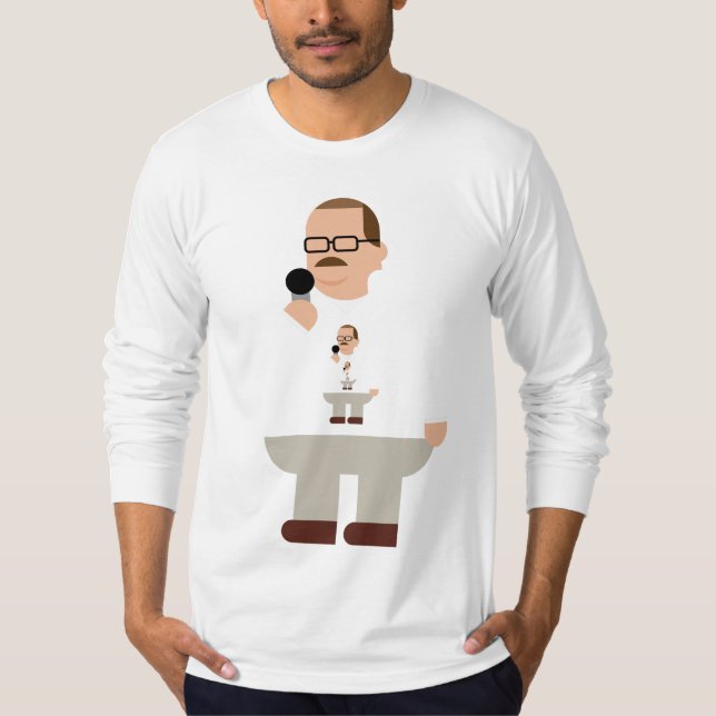 Camiseta Ken Bone: "Al infinito y al óseo" (Anverso)
