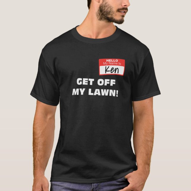 Camiseta Ken Karen Halloween Costume Quítate De Mi Césped B (Anverso)