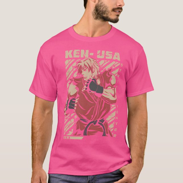 Camiseta Ken Masters (Anverso)