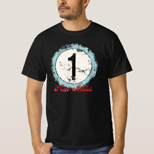 Camiseta Ken Miles Rugged Number (Anverso)