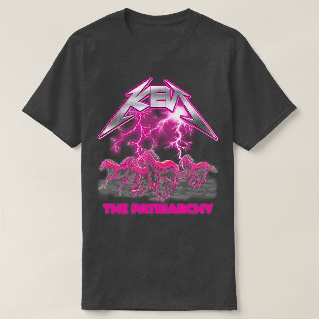 Camiseta Ken Patriarchy Es Acerca De Los Caballos (Diseño del anverso)