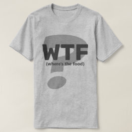 Camiseta Ken WTF Dónde está la comida