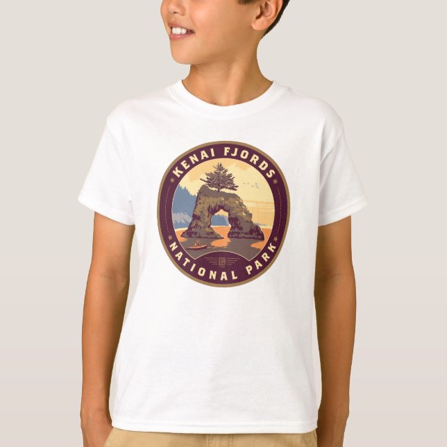 Camiseta Kenai Fjords National Parks (Anverso)