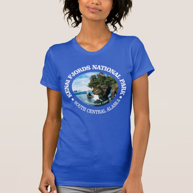 Camiseta Kenai Fjords NP (Anverso)