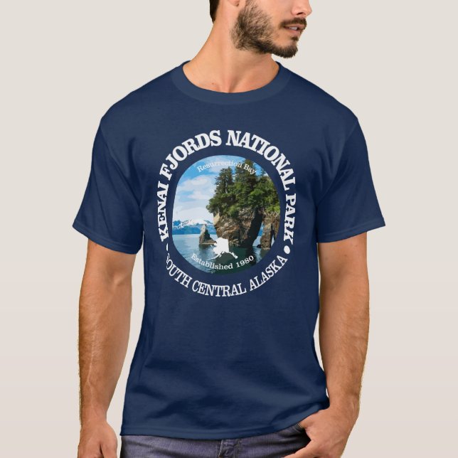 Camiseta Kenai Fjords NP (Anverso)