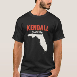 Camiseta Kendall Florida Estados Unidos América Viajes Flor