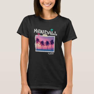 Camiseta Kendall Florida Retro Surfer Vintage Beach