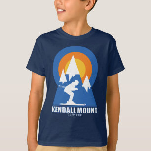 Camiseta Kendall Mountain Ski Sunset Retro T-Shirt