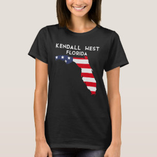 Camiseta Kendall West Florida Estados Unidos America Travel