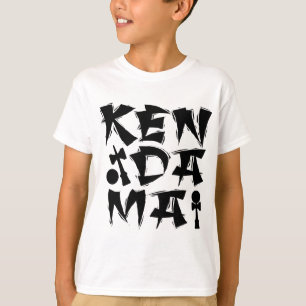 Camiseta Kendama cubicado, negro