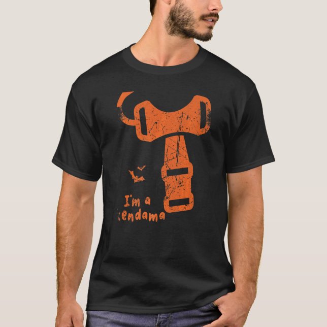Camiseta Kendama Halloween Kendama Costume soy un Kendama H (Anverso)