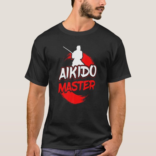 Camiseta Kendo Aikido Master Kenjutsu Japón Martia japonesa (Anverso)