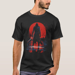 Camiseta Kendo Guerrera Japonesa Katana Samurai Arte Japoné