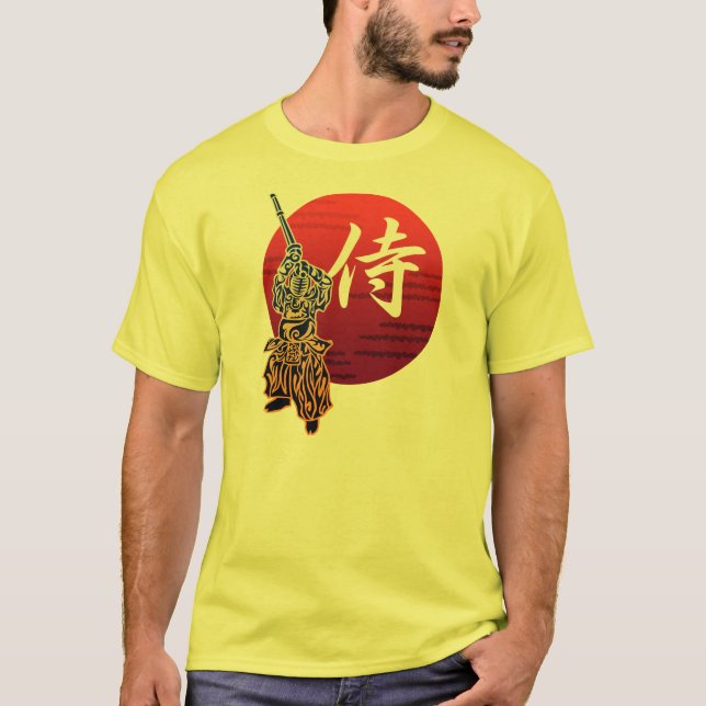Camiseta Kendo samurai (Anverso)