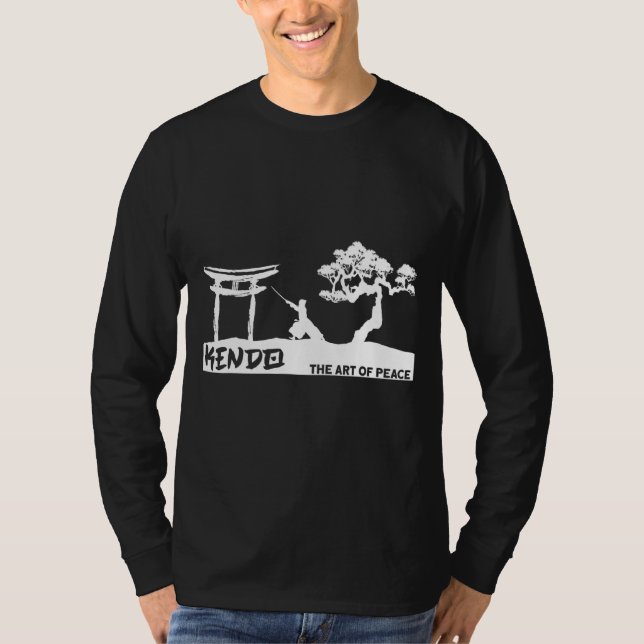 Camiseta Kendo Samurai Japonés The of Peace Kendo (Anverso)
