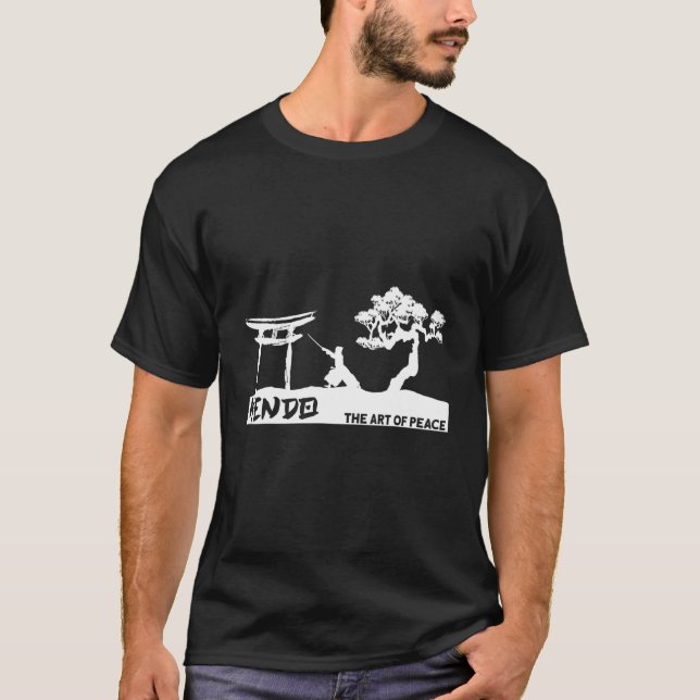 Camiseta Kendo Samurai Japonés The of Peace Kendo (Anverso)