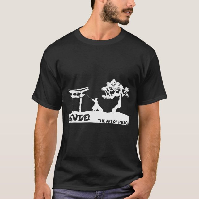 Camiseta Kendo Samurai Japonés The of Peace Kendo (Anverso)
