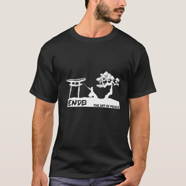 Camiseta Kendo Samurai Japonés The of Peace Kendo (Anverso)