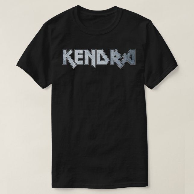 Camiseta Kendra metalizado fuerte (Diseño del anverso)