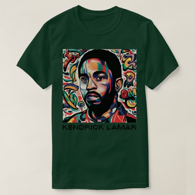 Camiseta Kendrick Lamar (Diseño del anverso)